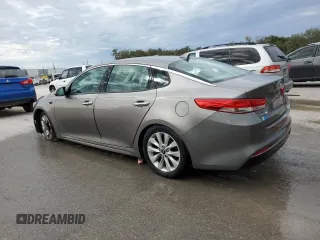 2016 Kia Optima EX with VIN 5XXGU4L31GG103713, listed as a Copart auction lot 88771715 with 50,307 mi miles and Salvage Title. Bid and sale history available at carsss.com. Image 2.