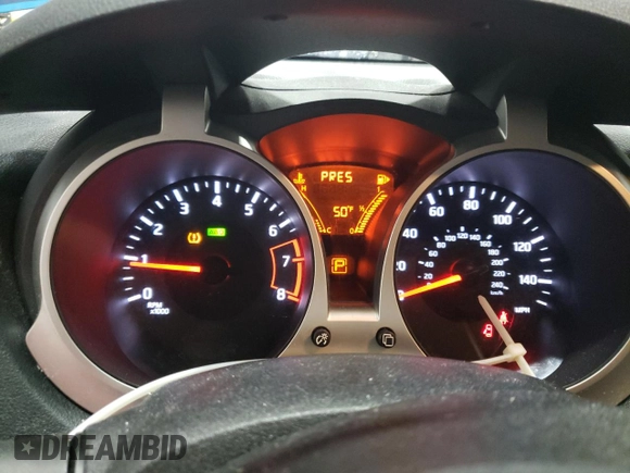 2014 Nissan Juke Nismo with VIN JN8AF5MV7ET482322, listed as a Copart auction lot 88507165 with Not provided miles and Salvage title. Bid and sale history available at DreamBid. Image 9.