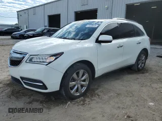 2015 Acura MDX Advance/Entertainment Pkg with VIN 5FRYD3H83FB013434, listed as a Copart auction lot 41676975 with 148,028 mi miles and Salvage Title. Bid and sale history available at carsss.com. Image 1.