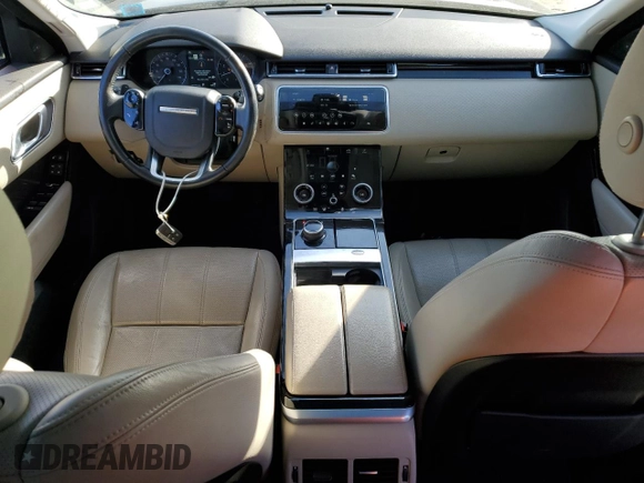 2020 Land Rover Range Rover Velar S with VIN SALYB2FV7LA257899, listed as a Copart auction lot 43154855 with 76,353 mi miles and Salvage Title. Bid and sale history available at carsss.com. Image 8.