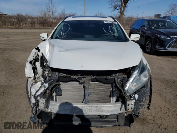 2015 Nissan Murano Platinum with VIN 5N1AZ2MH4FN247051, listed as a Copart auction lot 49885365 with 79,579 mi miles and Salvage Title. Bid and sale history available at DreamBid. Image 5.