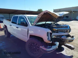 2014 Chevrolet Silverado 1500 LT with VIN 3GCUKREC6EG247979, listed as a IAAI auction lot 41590703 with 1 mi miles. Bid and sale history available at carsss.com. Image 1.