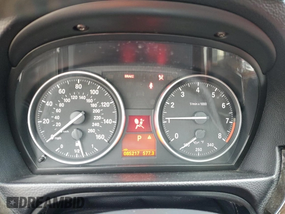 2012 BMW 3 Series 335i with VIN WBAKG7C53CE802664, listed as a Copart auction lot 50990525 with 85,217 mi miles and Salvage Title. Bid and sale history available at carsss.com. Image 9.