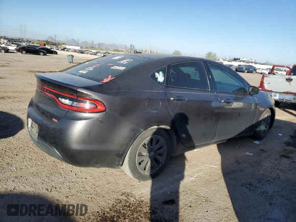 2015 Dodge Dart Aero with VIN 1C3CDFDH9FD346624, listed as a Copart auction lot 86022294 with 174,101 mi miles and Clean Title. Bid and sale history available at carsss.com. Image 3.