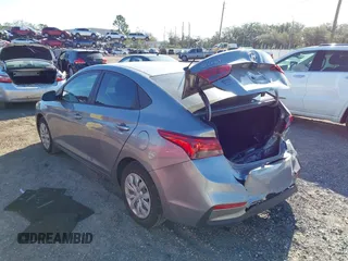 2022 Hyundai Accent SE with VIN 3KPC24A63NE156159, listed as a IAAI auction lot 41640292 with 45,797 mi miles and . Bid and sale history available at DreamBid. Image 3.