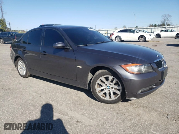 2006 BMW 3 Series 325i with VIN WBAVB13546KX65171, listed as a Copart auction lot 48772095 with 114,806 mi miles and Salvage Title. Bid and sale history available at carsss.com. Image 4.