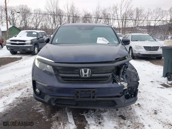 2022 Honda Pilot Sport with VIN 5FNYF6H30NB071212, listed as a IAAI auction lot 41256931 with 23,413 mi miles. Bid and sale history available at carsss.com. Image 12.
