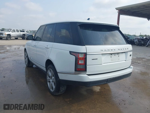 2016 Land Rover Range Rover HSE z VIN SALGS2KF7GA267218, wystawiony jako IAAI lot #42192844 z przebiegiem 103 930 mil mil oraz . Historia ofert i sprzedaży dostępna na DreamBid. Obrazek 3.
