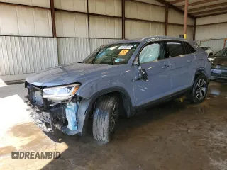 2021 Volkswagen Atlas SEL Premium with VIN 1V2TE2CA9MC235207, listed as a Copart auction lot 53188515 with Not provided miles and Salvage title. Bid and sale history available at DreamBid. Image 1.