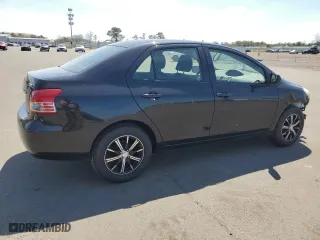 2012 Toyota Yaris with VIN JTDBT4K30CL010867, listed as a Copart auction lot 54128955 with 245,262 mi miles and Salvage Title. Bid and sale history available at carsss.com. Image 3.