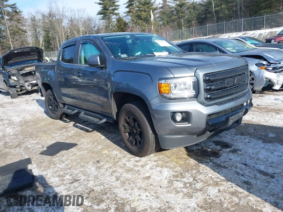2020 GMC Canyon 4WD All Terrain w/Cloth with VIN 1GTG6FENXL1180915, listed as a IAAI auction lot 41340176 with 86,895 mi miles. Bid and sale history available at carsss.com. Image 1.