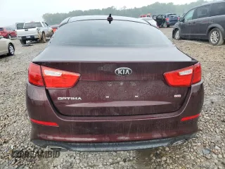 2014 Kia Optima LX with VIN 5XXGM4A76EG266117, listed as a Copart auction lot 66970104 with 81,446 mi miles and Salvage Title. Bid and sale history available at carsss.com. Image 6.