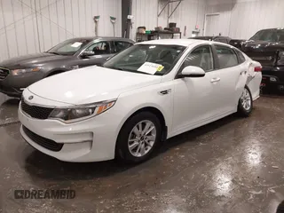 2016 Kia Optima LX with VIN 5XXGT4L38GG048180, listed as a IAAI auction lot 41923650 with 58,018 mi miles. Bid and sale history available at carsss.com. Image 20.