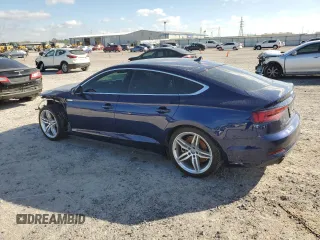 2019 Audi A5 Sportback Premium Plus with VIN WAUENCF51KA096467, listed as a Copart auction lot 42970494 with 34,753 mi miles. Bid and sale history available at carsss.com. Image 2.