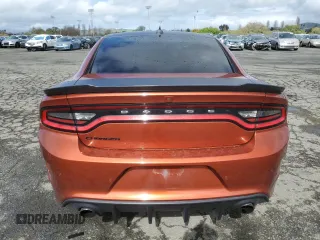 2021 Dodge Charger Scat Pack Widebody with VIN 2C3CDXGJXMH523279, listed as a Copart auction lot 51343765 with 53,976 mi miles and Salvage Title. Bid and sale history available at carsss.com. Image 6.