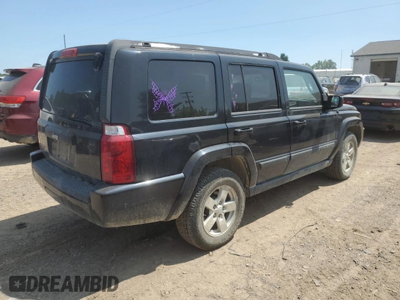 2007 Jeep Commander Sport with VIN 1J8HG48K97C603008, listed as a Copart auction lot 64437764 with 117,182 mi miles and Clean Title. Bid and sale history available at carsss.com. Image 3.