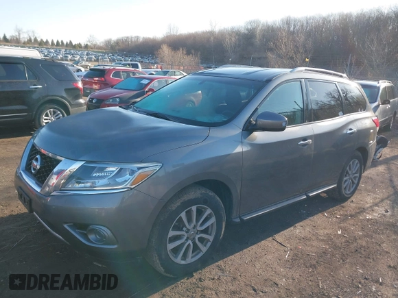 2015 Nissan Pathfinder Platinum с VIN 5N1AR2MM7FC682154, выставлен на аукционе IAAI как лот 41754633 с пробегом 134 866 миль миль и . История ставок и продаж доступна на DreamBid. Изображение 16.