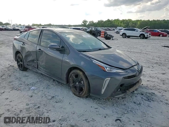 2022 Toyota Prius L Eco z VIN JTDKAMFU8N3173133, wystawiony jako Copart lot #54865615 z przebiegiem 100 876 mil mil oraz Szkoda całkowita • Salvage title. Historia ofert i sprzedaży dostępna na DreamBid. Obrazek 13.