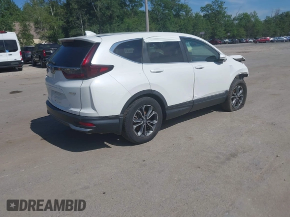 2021 Honda CR-V EX with VIN 5J6RW2H54MA002751, listed as a IAAI auction lot 42639811 with Not provided miles and . Bid and sale history available at DreamBid. Image 4.