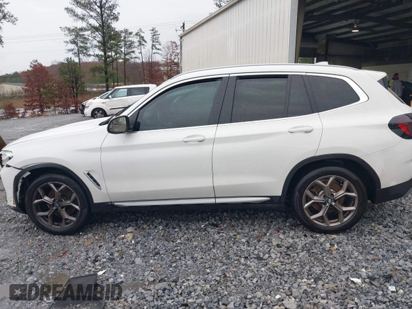 2024 BMW X3 sDrive30i with VIN WBX47DP07RN278665, listed as a IAAI auction lot 41054856 with Not Provided miles and . Bid and sale history available at DreamBid. Image 14.