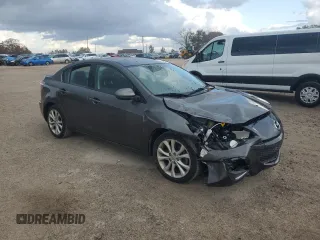 2011 Mazda 3 S Grand Touring with VIN JM1BL1W58B1472243, listed as a Copart auction lot 84862134 with 43,803 mi miles and Salvage Title. Bid and sale history available at DreamBid. Image 4.