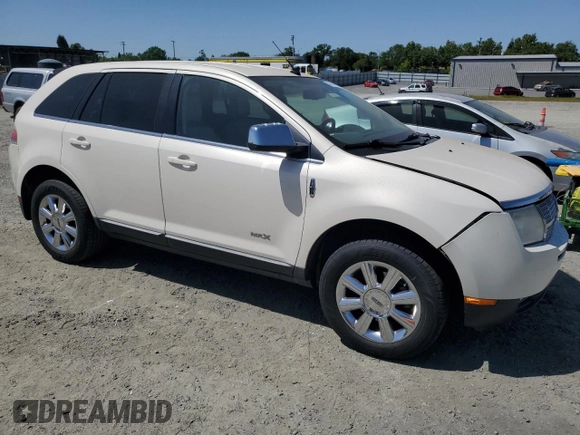 2008 Lincoln MKX with VIN 2LMDU68C08BJ30684, listed as a Copart auction lot 53810885 with 179,874 mi miles and Salvage Title. Bid and sale history available at carsss.com. Image 4.