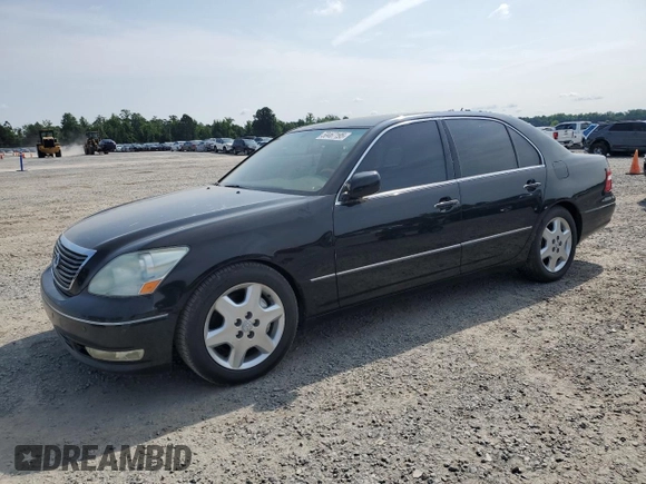 2004 Lexus LS 430 z VIN JTHBN36F940162592, wystawiony jako Copart lot #59467195 z przebiegiem 130 867 mil mil oraz Czysty tytuł • Clean title. Historia ofert i sprzedaży dostępna na DreamBid. Obrazek 1.