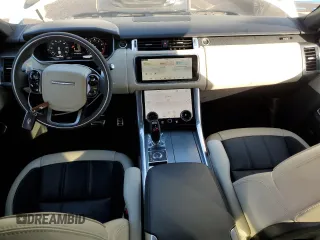 2022 Land Rover Range Rover Sport HST with VIN SALWS2RU7NA796472, listed as a Copart auction lot 84107624 with 44,218 mi miles and Salvage Title. Bid and sale history available at carsss.com. Image 8.