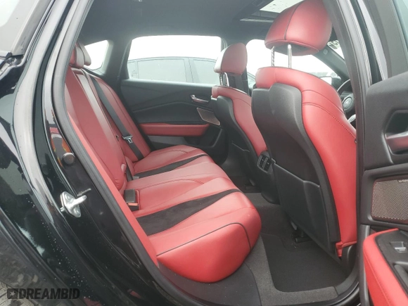 2021 Acura TLX w/A-Spec Package with VIN 19UUB5F50MA003297, listed as a Copart auction lot 45027015 with 37,684 mi miles and Salvage Title. Bid and sale history available at carsss.com. Image 10.