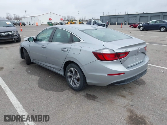 2019 Honda Insight EX with VIN 19XZE4F54KE010155, listed as a IAAI auction lot 41836495 with 83,305 mi miles and . Bid and sale history available at DreamBid. Image 3.