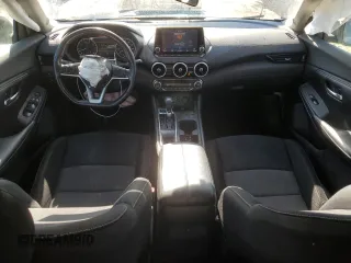2021 Nissan Sentra SV with VIN 3N1AB8CV1MY255548, listed as a Copart auction lot 46843875 with 87,708 mi miles and Non Repairable. Bid and sale history available at carsss.com. Image 8.
