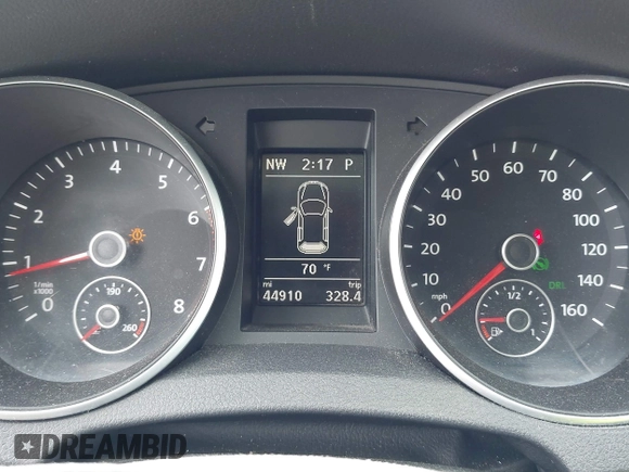 2013 Volkswagen Golf w/Conv & Sunroof с VIN WVWDB7AJ0DW138541, выставлен на аукционе IAAI как лот 42173133 с пробегом 44 910 миль миль и . История ставок и продаж доступна на DreamBid. Изображение 7.