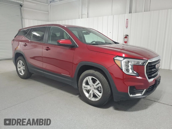 2024 GMC Terrain SLE with VIN 3GKALTEG0RL359811, listed as a Copart auction lot 59388725 with 26,638 mi miles and Clean title. Bid and sale history available at DreamBid. Image 4.