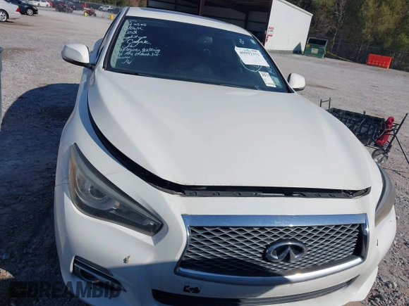 2017 Infiniti Q50 Premium with VIN JN1EV7AR2HM834338, listed as a IAAI auction lot 40992351 with 88,148 mi miles and . Bid and sale history available at DreamBid. Image 13.