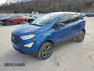 2020 Ford EcoSport S with VIN MAJ6S3FL2LC388428, listed as a Copart auction lot 46379035 with 71,025 mi miles and Salvage Title. Bid and sale history available at DreamBid. Image 1.