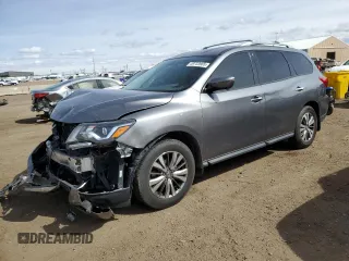 2018 Nissan Pathfinder SL with VIN 5N1DR2MN8JC621121, listed as a Copart auction lot 49733905 with 84,544 mi miles and Salvage Title. Bid and sale history available at carsss.com. Image 1.