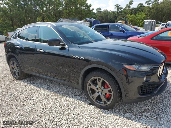 2017 Maserati Levante S with VIN ZN661YUA1HX210858, listed as a Copart auction lot 65830434 with 109660 miles and Salvage Title. Bid and sale history available at carsss.com. Image 4.