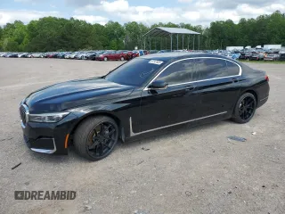 2020 BMW 7 Series 740i z VIN WBA7T2C06LGL17660, wystawiony jako Copart lot #57347885 z przebiegiem Nie podano mil oraz Tytuł czysty. Historia ofert i sprzedaży dostępna na DreamBid. Obrazek 1.