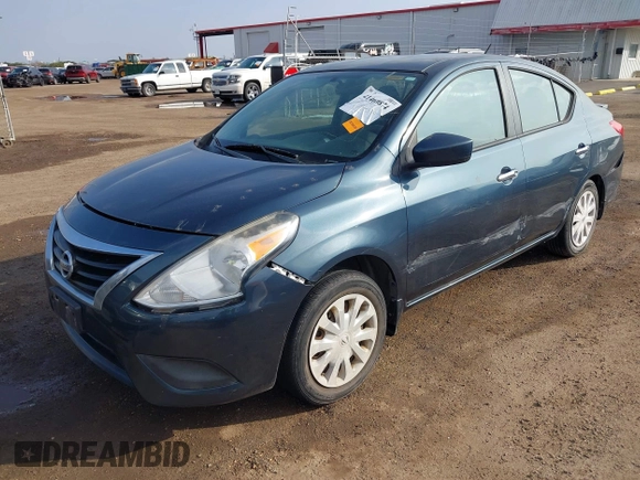 2016 Nissan Versa S Plus with VIN 3N1CN7AP5GL835143, listed as a IAAI auction lot 41469874 with 66,046 mi miles. Bid and sale history available at carsss.com. Image 2.