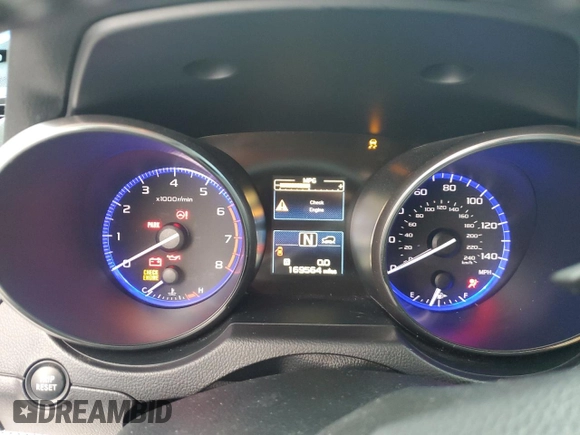 2017 Subaru Outback Premium with VIN 4S4BSACC7H3237668, listed as a Copart auction lot 59991495 with 169,564 mi miles and Salvage title. Bid and sale history available at DreamBid. Image 9.