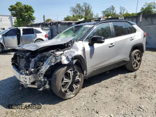 2021 Toyota RAV4 Prime XSE with VIN JTMEB3FVXMD024048, listed as a Copart auction lot 50179715 with 52,092 mi miles and Non Repairable. Bid and sale history available at carsss.com. Image 1.