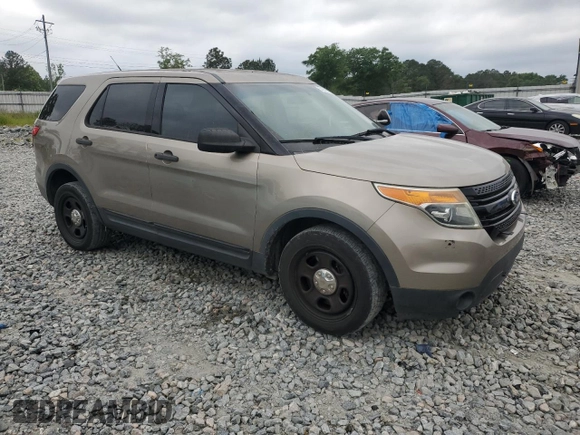 2014 Ford Utility Police Interceptor with VIN 1FM5K8AR7EGB95911, listed as a Copart auction lot 54332245 with 170,879 mi miles and Clean Title. Bid and sale history available at carsss.com. Image 4.