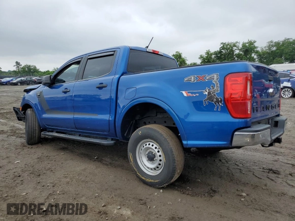 2020 Ford Ranger XL with VIN 1FTER4FH2LLA72904, listed as a Copart auction lot 61062265 with 39,262 mi miles and Salvage title. Bid and sale history available at DreamBid. Image 2.