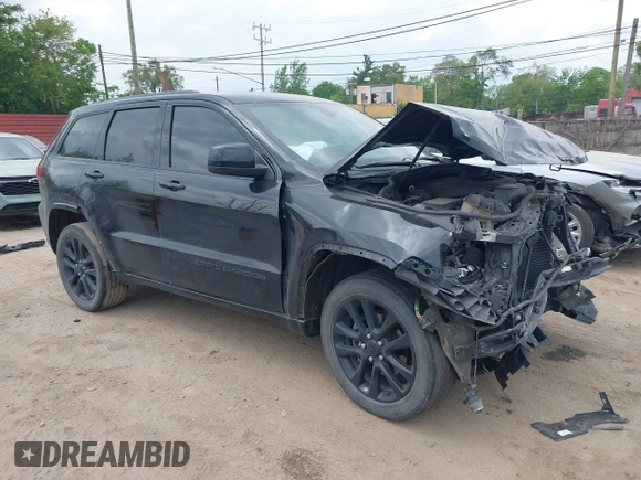 2018 Jeep Grand Cherokee Upland with VIN 1C4RJFAG8JC466195, listed as a IAAI auction lot 42413128 with 105,488 mi miles and . Bid and sale history available at DreamBid. Image 1.