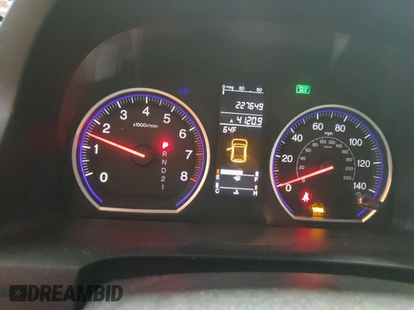 2008 Honda CR-V EX z VIN 3CZRE48558G703305, wystawiony jako Copart lot #59356545 z przebiegiem 227 649 mil mil oraz Szkoda całkowita • Salvage title. Historia ofert i sprzedaży dostępna na DreamBid. Obrazek 9.