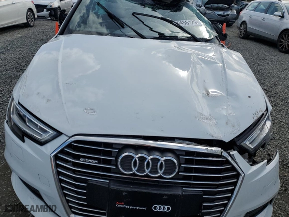 2017 Audi A3 Sportback e-tron Premium Plus with VIN WAUTPBFF9HA059485, listed as a Copart auction lot 49465125 with NaN miles and Salvage Title. Bid and sale history available at carsss.com. Image 11.