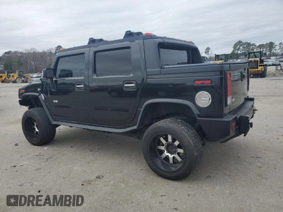 2005 Hummer H2 SUT z VIN 5GRGN22UX5H120312, wystawiony jako Copart lot #43948955 z przebiegiem Nie podano mil oraz Szkoda całkowita • Salvage title. Historia ofert i sprzedaży dostępna na DreamBid. Obrazek 2.