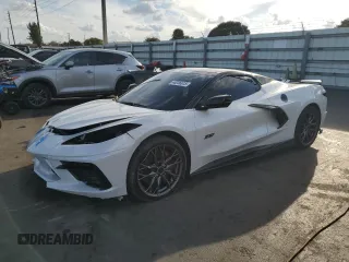 2023 Chevrolet Corvette 3LT z VIN 1G1YC3D46P5502803, wystawiony jako Copart lot #46236615 z przebiegiem 10 757 mil mil oraz Nie do naprawy • Non repairable. Historia ofert i sprzedaży dostępna na DreamBid. Obrazek 1.