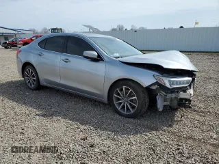 2019 Acura TLX with VIN 19UUB1F30KA010223, listed as a Copart auction lot 54966995 with 82,070 mi miles and Non repairable. Bid and sale history available at DreamBid. Image 4.