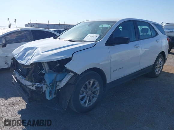 2019 Chevrolet Equinox LS with VIN 3GNAXHEV6KS676068, listed as a IAAI auction lot 42006434 with 55,902 mi miles and . Bid and sale history available at carsss.com. Image 18.